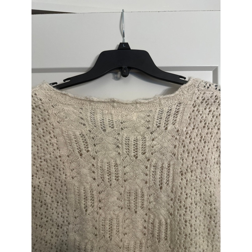 Sparrow Wool & Linen Dress size S Sweater Knit Dress Short Sleeve - Picture 6 of 7